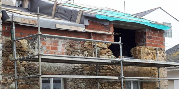 Construcción en Tapia de Casariego